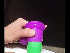 Straight boy can only take the tip