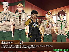 Game: Friends Camp, Path 2, Episode 44 - Kiran'_s Arrival (Russian voiceover)