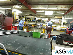 Hunk Johnny Ford Busts Jocks Ryder & Colt in a Big Cock Threesome at ASGmax's Dirty Workshop