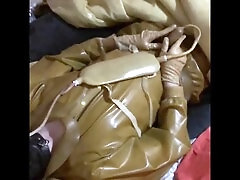 German, hitachi, masturbation cum