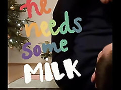 A Sub&rsquo_s Christmas Ritual: Milk &amp_ Obedience