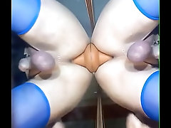 Anal training - bottom view