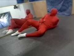 white socked morphman jerking off