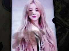 Lovelyz Kei cum tribute