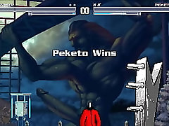 Azrael getting the best handjob of his life | Mugen