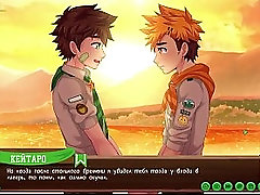 Scene 7 - Keitaro fucks Hiro on the dock (Russian dub)