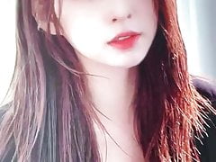 IZONE Minju breast cum tribute