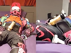 Gay cock milking machine, vr headset, gay colored hair