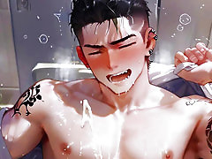 Anime Hentai Asian Twink Got Fucked in the Ass by His BBC Buddy.