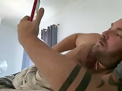 Danny Wyatt gets kinky waking up and stroking his cock