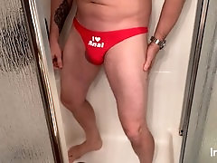 Pee, gay amateur, finger