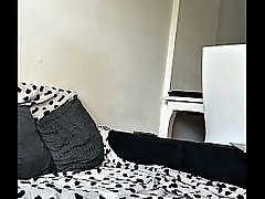 YOUNG BLONDE GUY covered his Body with CUM after Jerking Off