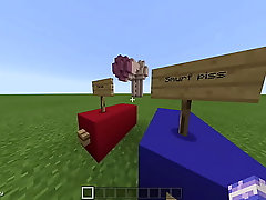 itsBoxyFish featured Minecraft multi function redstone penis pro max spongebob