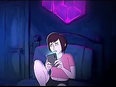 SuPer HoT blue monster guy makes werid ass noises