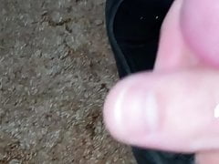 Chicks Well Worn Black Tory Burch Flats