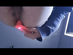 First time for a German 21-year-old with a vibrator inserted my hole.