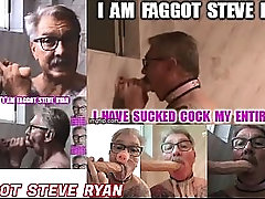 EXPOSE FAGGOT STEVE RYAN ALL OVER THE INTERNET