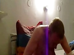 Amateur auto-fellatio