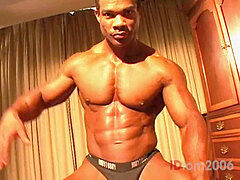 molten youthfull taut Ripped Body Builder shows off his body for you to worship