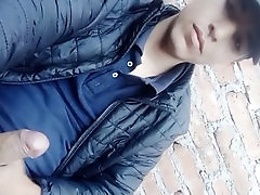 Chico touching his Cock