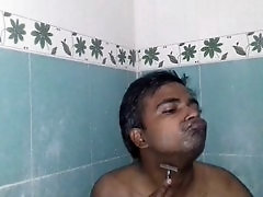 MAYANMANDEV SHAVES FACE IN THIS INTIMATE GAY SCENE FROM DECEMBER 2021