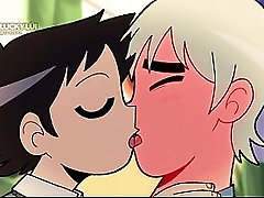 Straight guy bottoms for the first time (Wallace x Todd) [Scott Pilgrim | Gay]