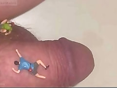 Fun dare: Tiny Parasite Guys Caught on Jules'_ Cock! See How He Gets Rid of and Punish Them:)