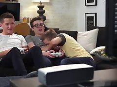 Gamer Threesome Sex Boys