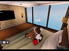 My slut sucking my cock