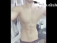 straight guy shows off