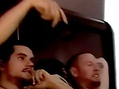 macho amateur helps buddy