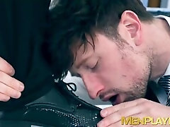 Blowage, office, masturbation