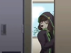 newspaper club scene with hot twink