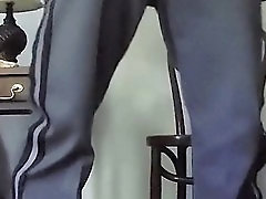 Army Bear Officer Pipe Masturbation