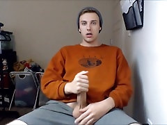 Twink Strokes Massive Load