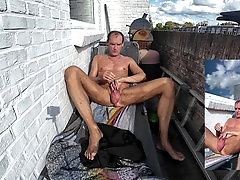 Outdoor gay sex, amateur outdoors, cock sounding