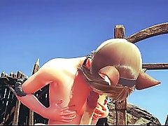 Yaoi Femboy - Sexy Catboy Femboy sex with his owner FULL - Sissy crossdress Japanese Asian Manga Anime Film Game Porn