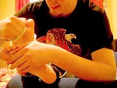 discover daniel's soft feet for the first time