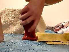 Big anal toys stretch new limits