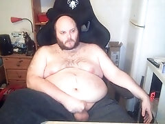 Fat masturbation, hairy gay, gay stepfather
