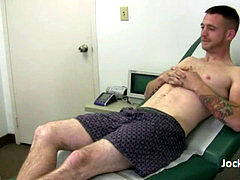 Jock physical Blaine Nicholas fresh Patient check-up