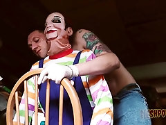 In english, ass-fuck, domination