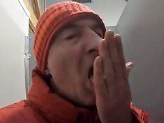 Public restroom fun with cum eating and cruising for gay guys