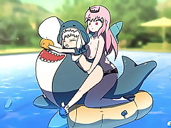 Calliope pegs gawr gura animation by Gaspr