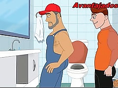 Porno Gay Desenho o Encanador Pauzudo