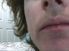 Twink wanks, eats it