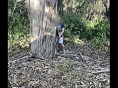 Amateur Straight Boy Caught Peeing Outdoors