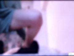'擬似セックス #2 ミントグリーンパジャマ 正常位 腰振り キス 日本人 素人 色白 細身 個人撮影 自撮り 変態 