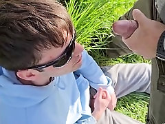 Amateur guys explore gay hooks up with outdoor fun