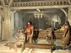 Skyrim - Dovahkin and Thor gay sex